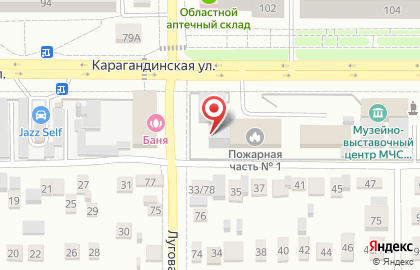9 пожарно-спасательный отряд ФПС ГПС Главного управления МЧС России по Оренбургской области Специализированная пожарно-спасательная часть на карте