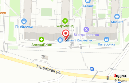 Магазин разливных напитков Грот в Авиастроительном районе на карте