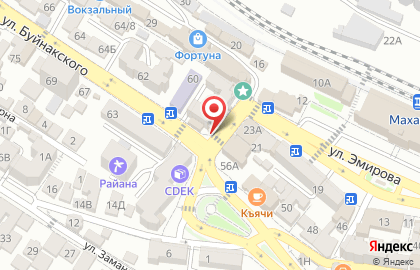 Киоск по продаже фастфудной продукции Mburger в Кировском районе на карте
