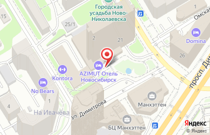 Студия красоты Яблоко на Площади Гарина-Михайловского на карте