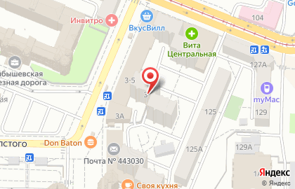 Ресторан быстрого питания KFC на Спортивной улице на карте