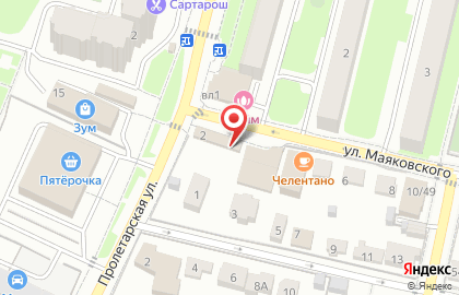 Автозапчасти, ИП Хромова Н.С. на карте