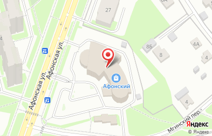Перекресток в Приморском районе на карте