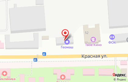 Диагностический центр Новые медицинские технологии на Красной улице на карте