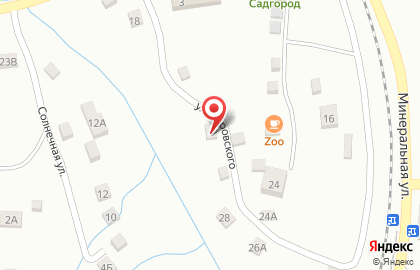 Служба грузоперевозок Gruz25 на улице Воровского на карте