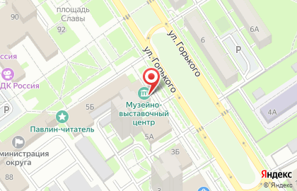 Музейно-выставочный центр на карте