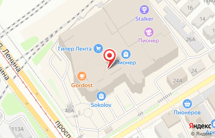 Точка печати и подарков Smile на карте