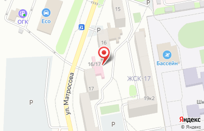 Парикмахерская Надежда в Старом Осколе на карте