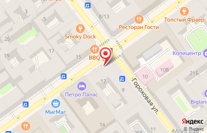 Бизнес-Центр класса А "Ponomarev Center" на карте