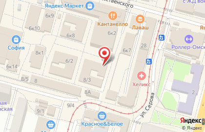 Магазин Сеть ELECTRO на улице Марченко, 6 к7 на карте