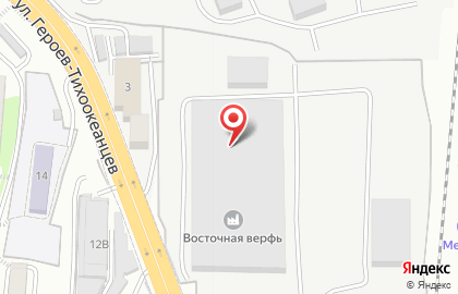 Банкомат Газпромбанк, филиал в г. Владивостоке в Первомайском районе на карте