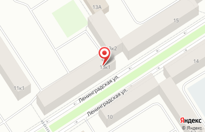 Росавтосервис на улице Ленинградской на карте