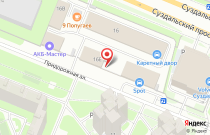 Магазин автозапчастей в Санкт-Петербурге на карте