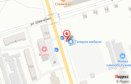 Мебельный магазин Галерея мебели в Благовещенске на карте