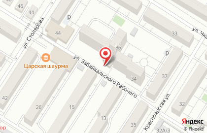 Мировые судьи Ингодинского района на карте