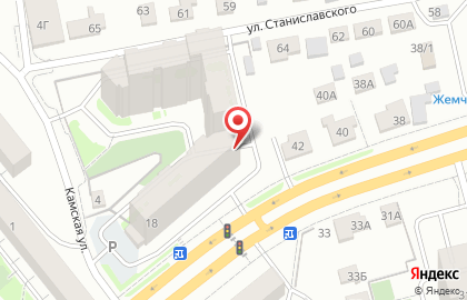 Мясной магазин Мясничий на улице Калинина на карте