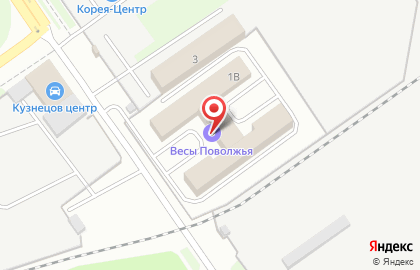 Бизнес-парк Карповский в Автозаводском районе на карте
