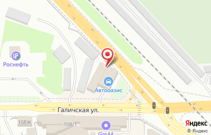 СТО Автооазис на Галичской улице на карте