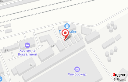 Компания по продаже смазочных материалов Ойл-Люб на Вокзальной улице на карте