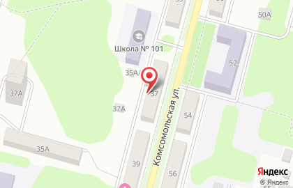 Мираж на Комсомольской на карте