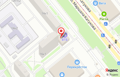 Трансаэро Тур на улице Маршала Катукова на карте