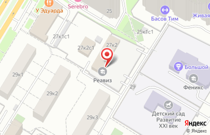 Медицинский университет Реавиз в Москве на карте