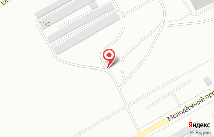 Автостоянка в Красноярске на карте