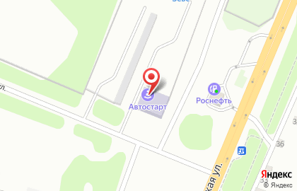 Автошкола Автостарт на Московской улице на карте