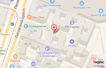 Следственный отдел по Центральному району, Главное Следственное Управление Следственного комитета РФ по г. Санкт-Петербургу на карте
