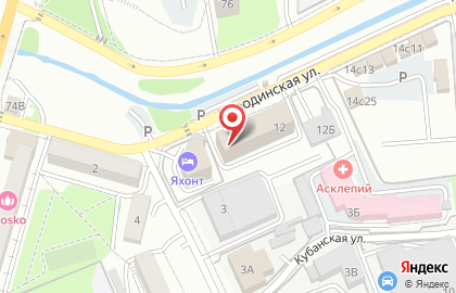 Государственное агентство по продовольствию Приморского края на Бородинской улице на карте