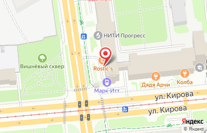 Служба доставки Restudm на Пушкинской улице на карте