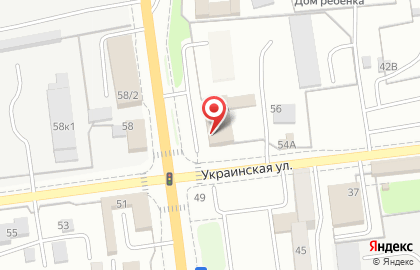 Торгово-сервисный центр Interra на Украинской улице на карте