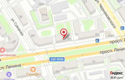 Строительно-монтажная компания Промтехмонтаж на проспекте Ленина на карте