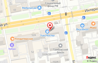 Аптека Будь здоров в Тамбове на карте