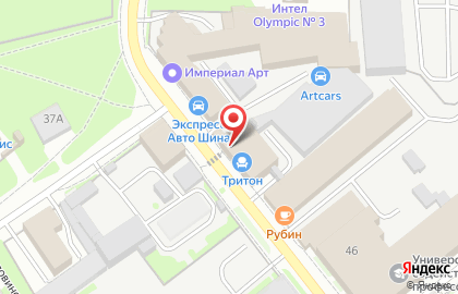 Салон офисной мебели Тритон в Твери на карте