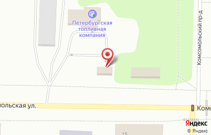 Шиномонтажная мастерская на Комсомольской на карте