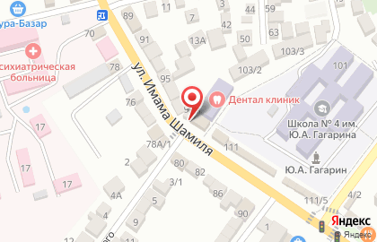 Кафе Mon cafe в Буйнакске на карте