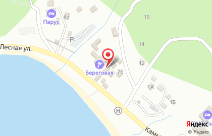 Гостиница Береговая, гостиница во Владивостоке на карте