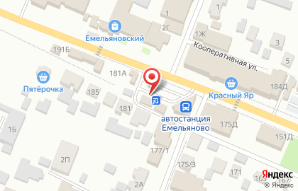 Закусочная на Московской улице на карте