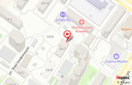 ИнтерПроф на улице Электрификации на карте