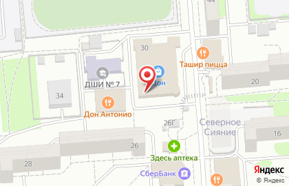 Магазин товаров для живописи и творчества Художник в Коминтерновском районе на карте