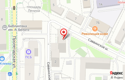 Билетный оператор Kassir.ru на Саввинском шоссе на карте