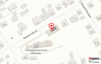 Всероссийское добровольное пожарное общество на Уральской на карте