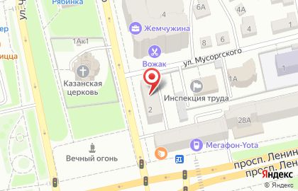 Фотосалон во Владимире на карте