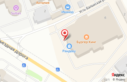 Зоомаркет Ле`муррр на Усть-Балыкской улице на карте