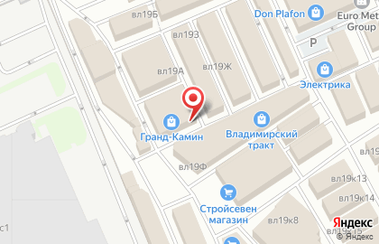 Интернет-магазин электрических каминов Grand Kamin на карте