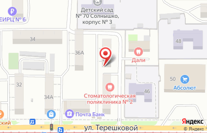 Агентство недвижимости Академия Жилья в Октябрьском районе на карте