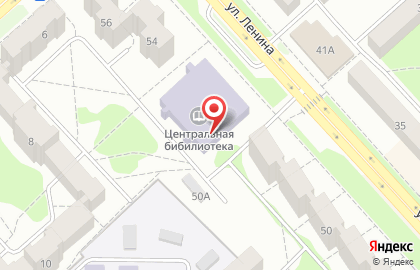 Парикмахерская Зебра на улице Ленина на карте