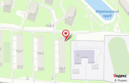 ОДС Жилищник Нагорного района в Нагорном районе на карте