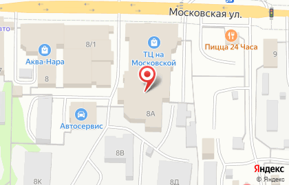 Универсам Fix Price на Московской улице на карте